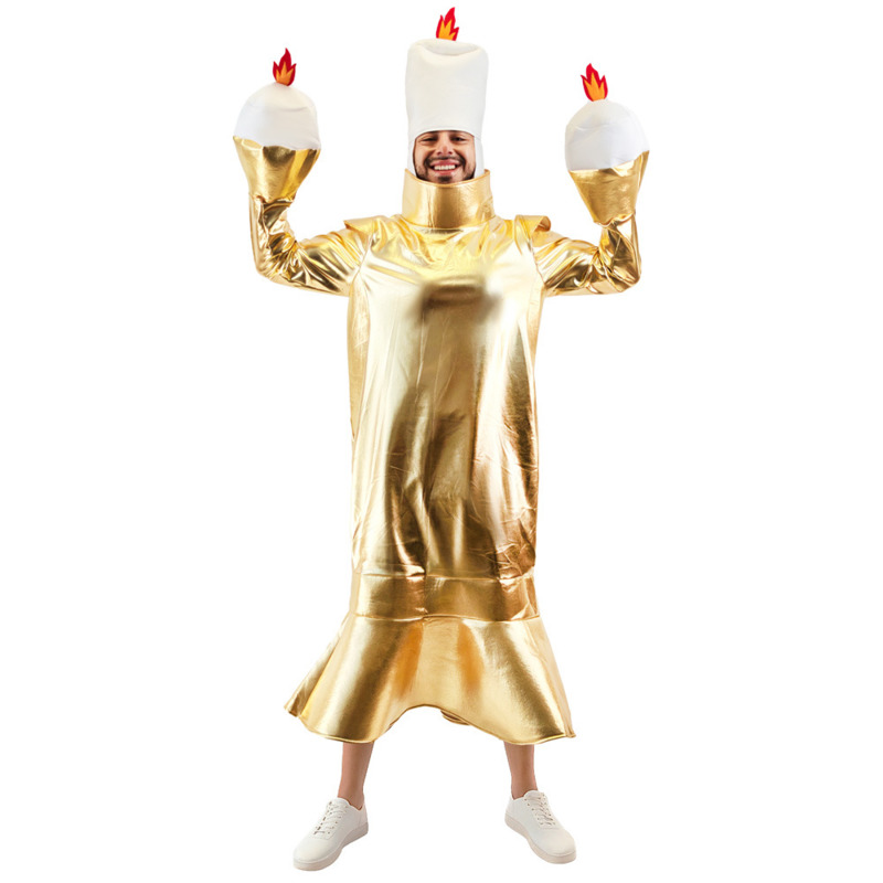 ハロウィンコスプレコスチュームキャンドル衣装大人用ステージパ - Holiday Candle Set のレビューと価格