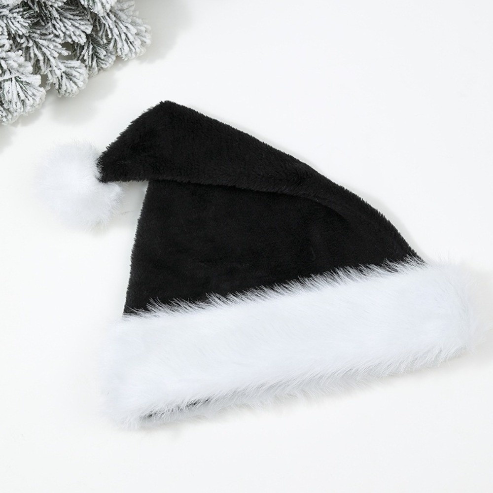 ファッションマルチカラープラッシュクリスマスハット、ポンポン - Santa Hat Plush のレビューと価格