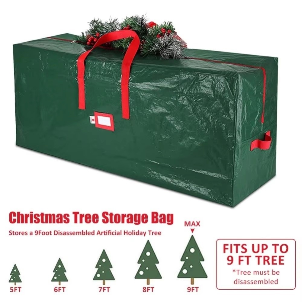 折りたたみ式のクリスマスツリー収納バッグ。防水性があり、耐久 - Christmas Tree Artificial のレビューと価格