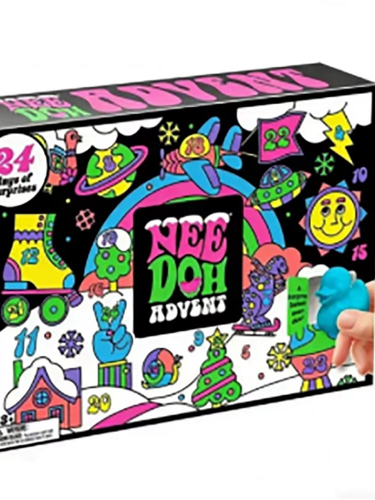 24個入り ニードー スクイッシュ フィジェット アドベント - Advent Calendar Gift のレビューと価格