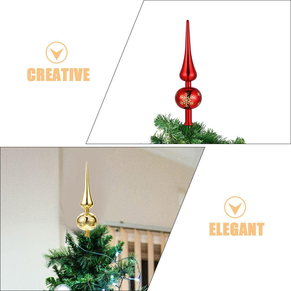 2個入り エレガントなクリスマスツリートッパースター グリッ - Star Tree Topper のレビューと価格