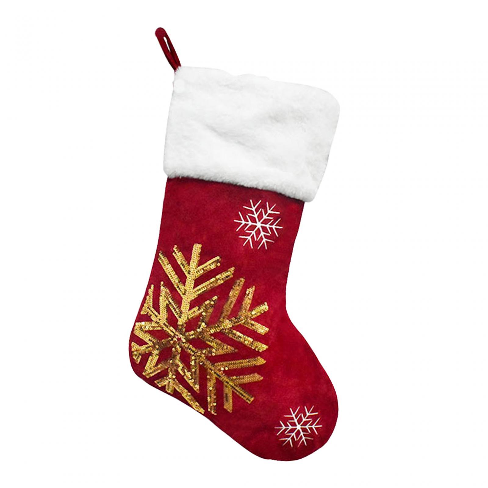 クリスマスの吊り下げ式ストッキング、クリスマスの暖炉用ソック - Christmas Stocking Hanging のレビューと価格