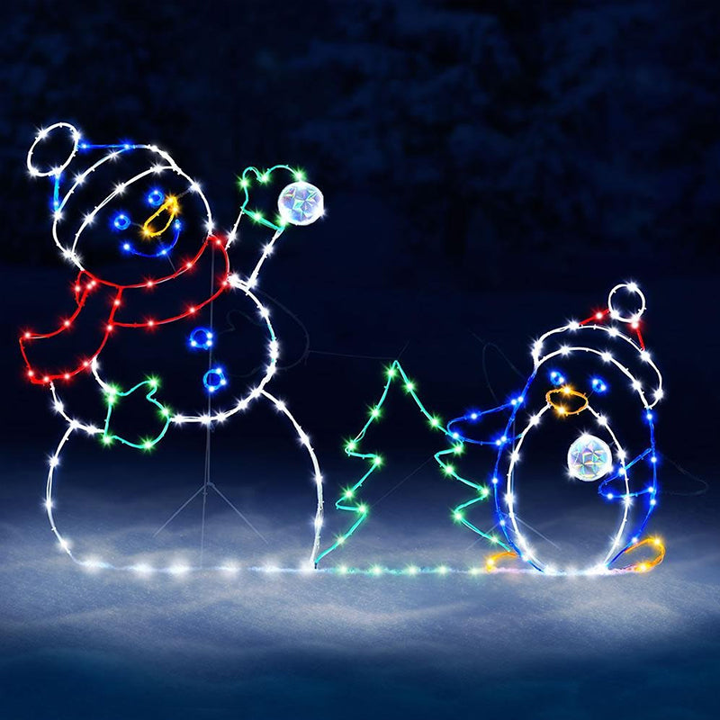 クリスマスやホリデーパーティー、冬の庭、屋外装飾用のグリッタ - Christmas Lights Outdoor のレビューと価格