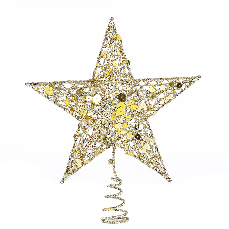15/20/25/30センチメートル中空スターゴールド銀色の - Star Tree Topper のレビューと価格