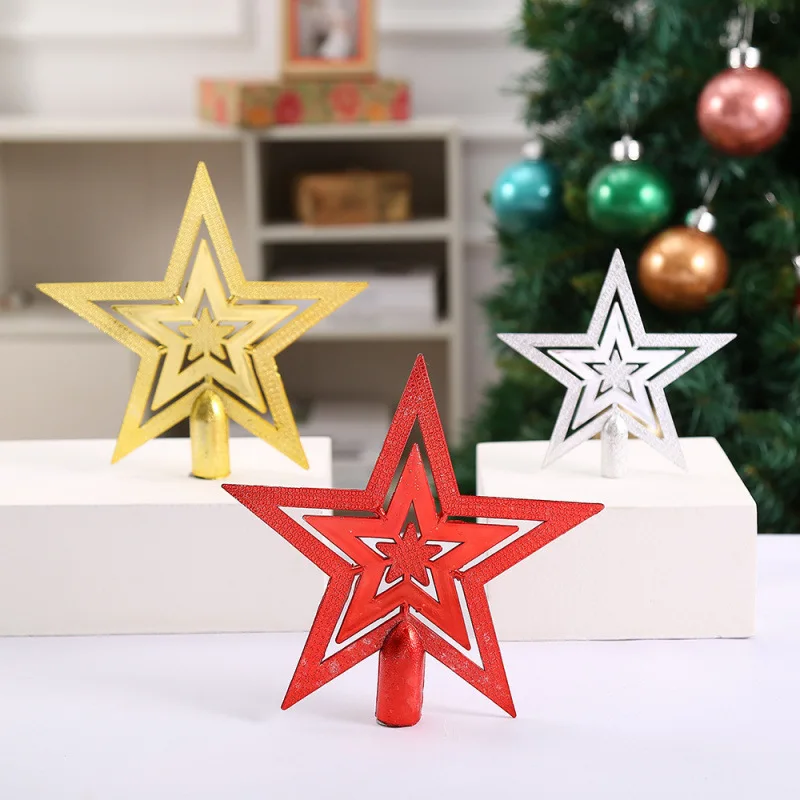 1-20個入り 五芒星オーナメント クリスマスツリー飾り付け - Star Tree Topper のレビューと価格