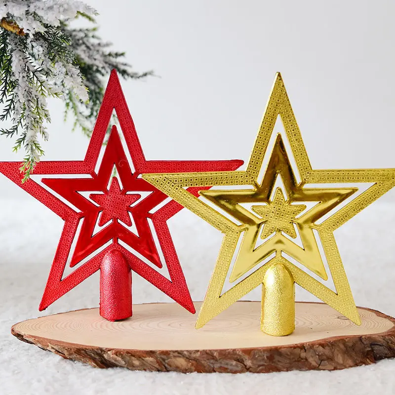 1-20個入り 五芒星オーナメント クリスマスツリー飾り付け - Star Tree Topper のレビューと価格