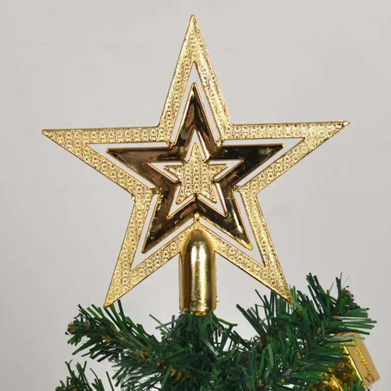 1-20個入り 五芒星オーナメント クリスマスツリー飾り付け - Star Tree Topper のレビューと価格